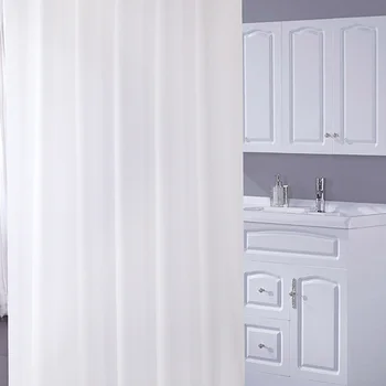 180x180CM/80X180CM v Pračce Pevné EVA Sprchový Závěs Bílé Plísně Vodotěsné Závěs pro Domov, Hotel, Koupelna s Přezkami
