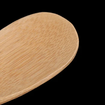 1KS Meloun Semen Tvar ve tvaru Kapky Ručně vyráběné Mini Bambus Čaj Kopečky Kung Fu Čaj Lžíce Dřevěnou Lžící Kuchyňské Nástroje