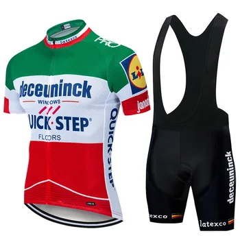 2021 Quick Step Cyklistický Dres Letní Set Pro Tým Cyklistické Oblečení, Silniční Kolo Oblek Cyklistické Bib Šortky MTB Maillot Ropa Ciclismo