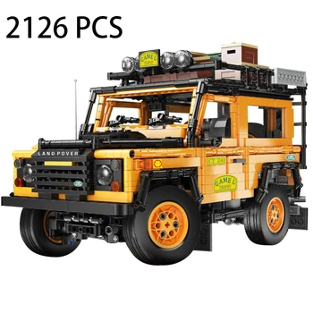 2126PCS Nové High-Tech Auta Land Rover Model Stavebních Bloků, Off-road Sportovní Vozidla, Sady Cihly Hračky Pro Děti Chlapci Dárky