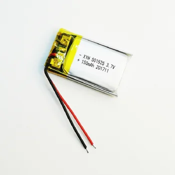 3.7 v 501525 150mAh lithiová baterie polymer li-ion dobíjecí baterie 501525 plug MP3 MP4 MP5 malé hračky