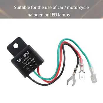 3-Dráty, Motocykl LED Blinkr Relé Vodotěsné Univerzální DOP-3X Auto Blikač Pro LED 12V Zase Signál Světlo, Blikač