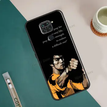 Bruce Lee Film Kung Fu Star Pouzdro Pro Xiaomi Redmi Note 10 Pro, 8 9 Pro Vědomí 9S 8T Kryt Shell Pro Redmi 9T 9A 9C 7A 8A