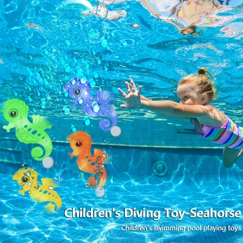 Dolphin Moře Koni, Potápění, Házení Hračky, Vtipné Plavecký Bazén Potápění Hry, Hračky, Ryby, Doplňky, Hračky pro Děti, Děti