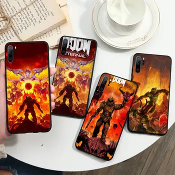 Doom věčná hra Telefon Případ Pro Huawei Honor NOVA inova Y 4 5 6 7 8 9 C E X I v, 20 30 y p II pro PLAY lite