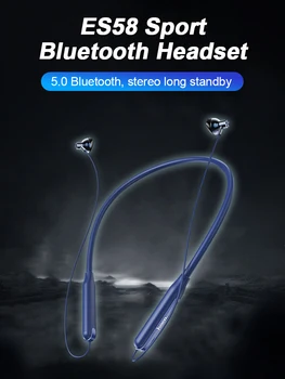HOCO Bezdrátová Bluetooth Sluchátka Magnetické Sportovní Běžecké 60Hours Sluchátka Vodotěsná Sportovní sluchátka redukce Šumu Sluchátka