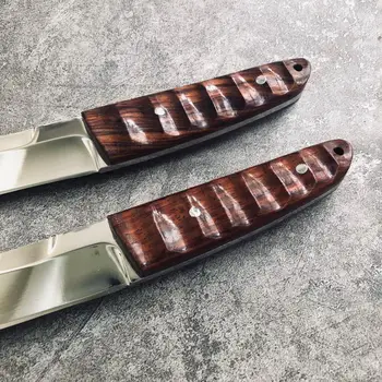 Japonské zrcadlo světlo vysoce kvalitní 9CR18Mov taktické nože venkovní lovecký nůž venkovní obranné ostré camping nůž