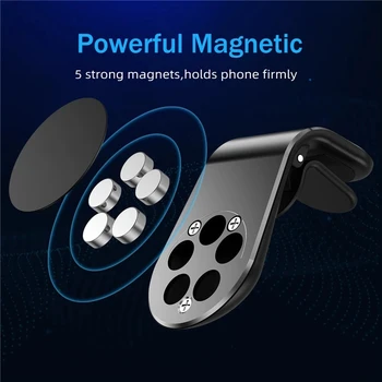 Magnetický Auto Telefon Držák Mini Air Vent Magnet Držák Mobilu, GPS, Podpora Smartphone Stojan Pro iPhone 11 Pro 8 7 6 Samsung