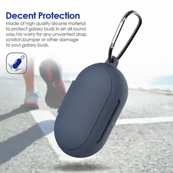 Nové Véčko Otevření Anti-shock, Flexibilní Silikonové Sportovní Pouzdro Ochranné Pupeny Pro Samsung Full Galaxy Bluetooth Sluchátka C R3H6