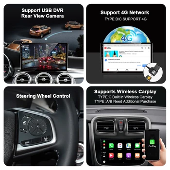 OKNAVI GPS, autorádia, GPS, Android 10.0 Auto Rádio Přehrávač Pro Honda Fit Jazz LHD 2004-2007 OBD DSP Auto Carplay USB WI-fi Multimedia
