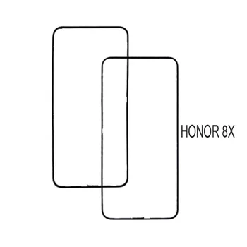 Opravy Náhradní Díly Pro Huawei Honor 8X Zpět Rámeček LCD Podporující Střední Rám Přední Deska Bydlení Čelní panel Rámeček Přední Rám