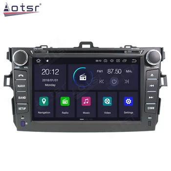 Pro Toyota Corolla 2007 - 2013 autorádio PX6 Obrazovky Audio GPS Navigace Android Multimediální Přehrávač, Auto Stereo Hlavy Jednotka Carplay