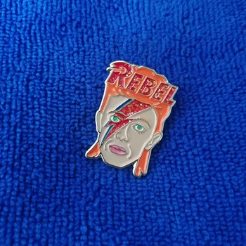 Rebel Šroub Odznak pro zlaté roky,ziggy stardust,Heroes,Starman,Labyrint,Pojďme Tančit,Bowie
