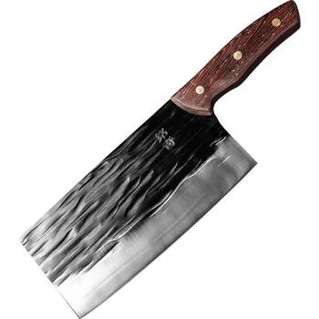 SHUOJI Kráječ Kuchyňský Nůž Šéfkuchaře Filetování, Krájení Nože Tradiční Ruční Sekáček Manganu z Nerezové Oceli Vaření Nástroje