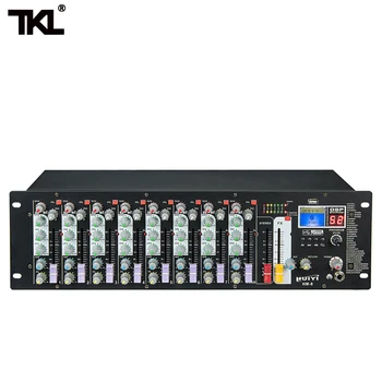 TKL TK-8 bluetooth audio mixer 8 kanálový MP3, USB vstup, 48V fantomové napájení, audio DJ mixer