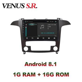 VenusSR Android 8.1 2.5 D auto dvd Pro Ford S-MAX Rádio 2007-2008 multimediální GPS Rádio stereo gps navigace
