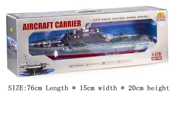 [Vtipné] 4CH HT-2878 RC člun Loď válečná loď ST model letadlové lodi supernova prodej Vojenské nadšence Dálkové Ovládání hračka dárek