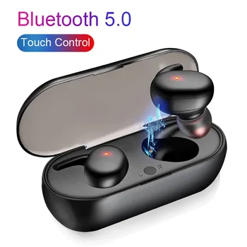 Y30 TWS Bezdrátové Blutooth 5.0 Sluchátka Šumu Sluchátka hi-fi Stereo Zvuk Music In-ear Sluchátka Pro Android IOS