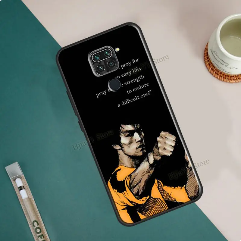 Bruce Lee Film Kung Fu Star Pouzdro Pro Xiaomi Redmi Note 10 Pro, 8 9 Pro Vědomí 9S 8T Kryt Shell Pro Redmi 9T 9A 9C 7A 8A 0