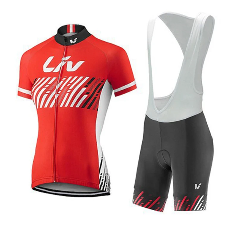 Módní Letní Lycra Cyklistické Jersey Sada LIV Ženy Sportovní Šortky 2021 Silniční Kolo Oblečení MTB Oblek Ženy Cyklistické Oblečení Sada Oblečení 0