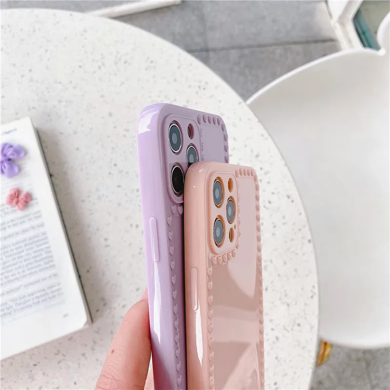 Telefon Případech sFor iPhone 12 Mini 11 Pro XS MAX X XR Candy Barvy Měkké TPU Silikonové Pouzdro Pro Apple iPhone 7 8 Plus SE roku 2020 0