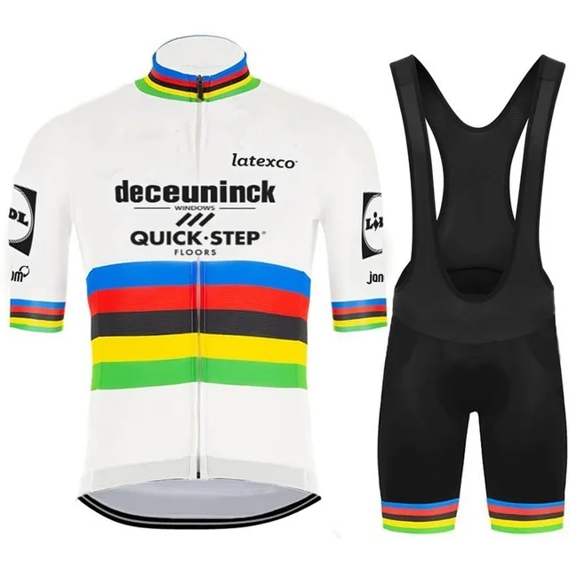 2021 Quick Step Cyklistický Dres Letní Set Pro Tým Cyklistické Oblečení, Silniční Kolo Oblek Cyklistické Bib Šortky MTB Maillot Ropa Ciclismo 1