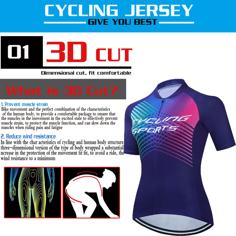 2021 Tým RCC SKY cyklistický dres ženy cyklistika nastavit Maillot Ropa Ciclismo Jersey Mužů Letní Cyklistický Dres Sada Bike Cyklistické Oblečení MTB 3