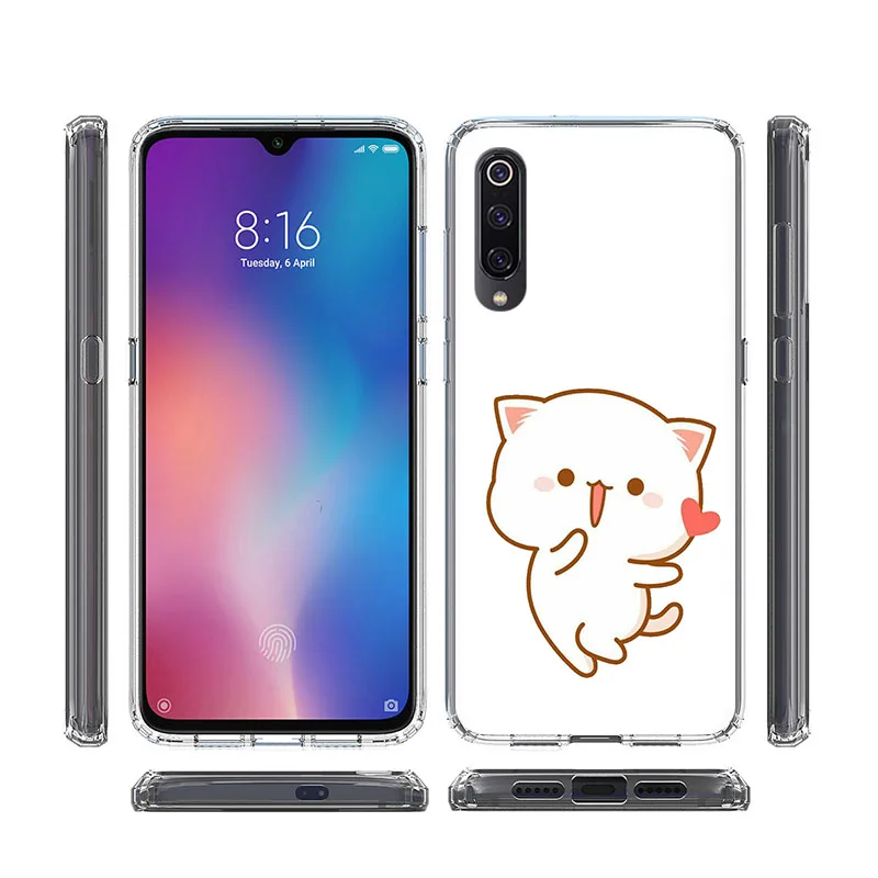 Ty a Já Nejlepší Přátelé Kreslený Pár Telefon Pouzdro pro Xiaomi Mi 10 Ultra 10T CC9e 9 POCO-X3 9T A3 Note10 Pro TPU Měkké Zadní kryt 3