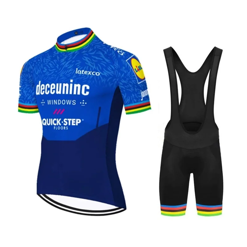 2021 Quick Step Cyklistický Dres Letní Set Pro Tým Cyklistické Oblečení, Silniční Kolo Oblek Cyklistické Bib Šortky MTB Maillot Ropa Ciclismo 4