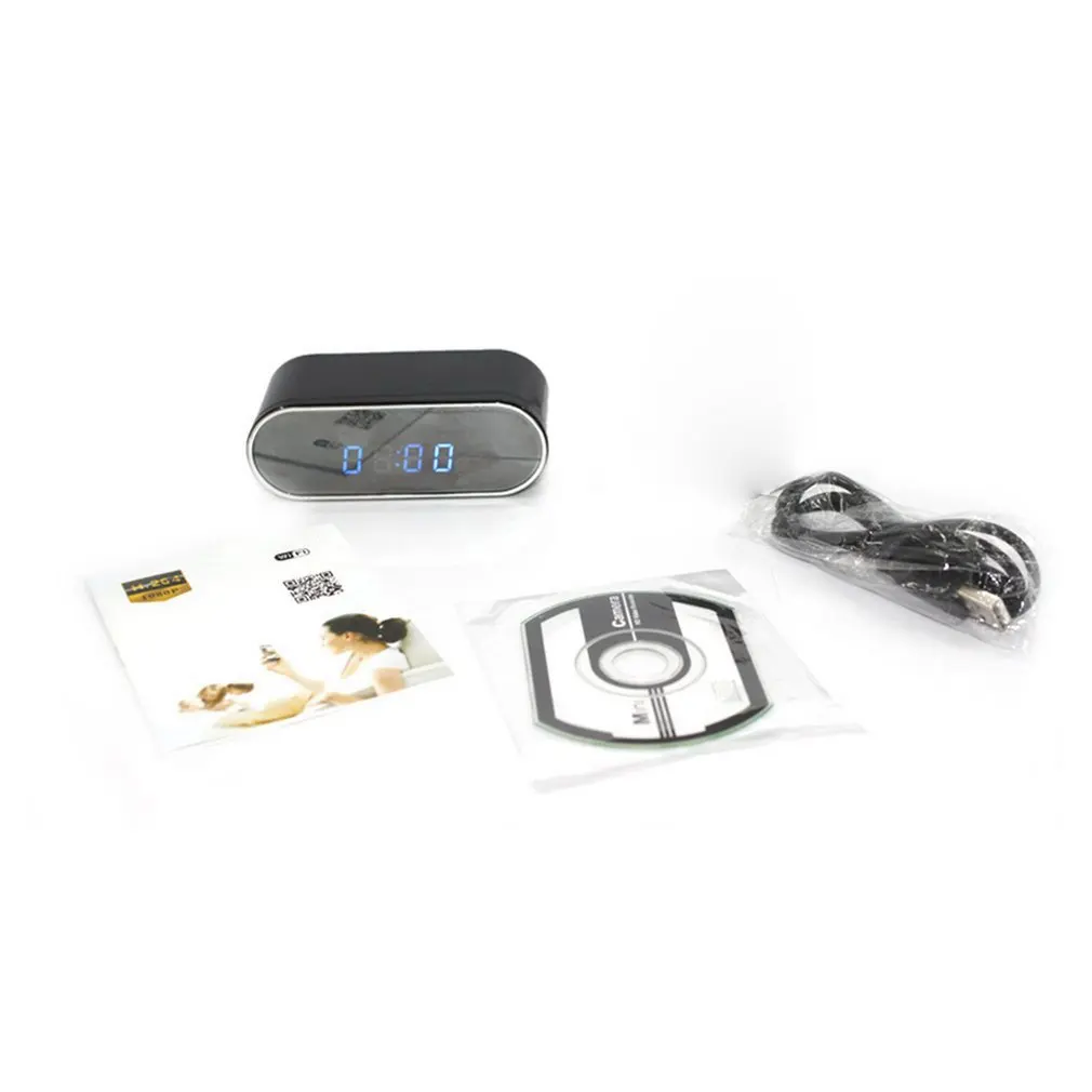 Mini Kamera 1080 Full Budík Noc Detekce Pohybu Wi-fi IP Kamera DV DVR Videokamery Domácí Bezpečnostní Dohled USB 4