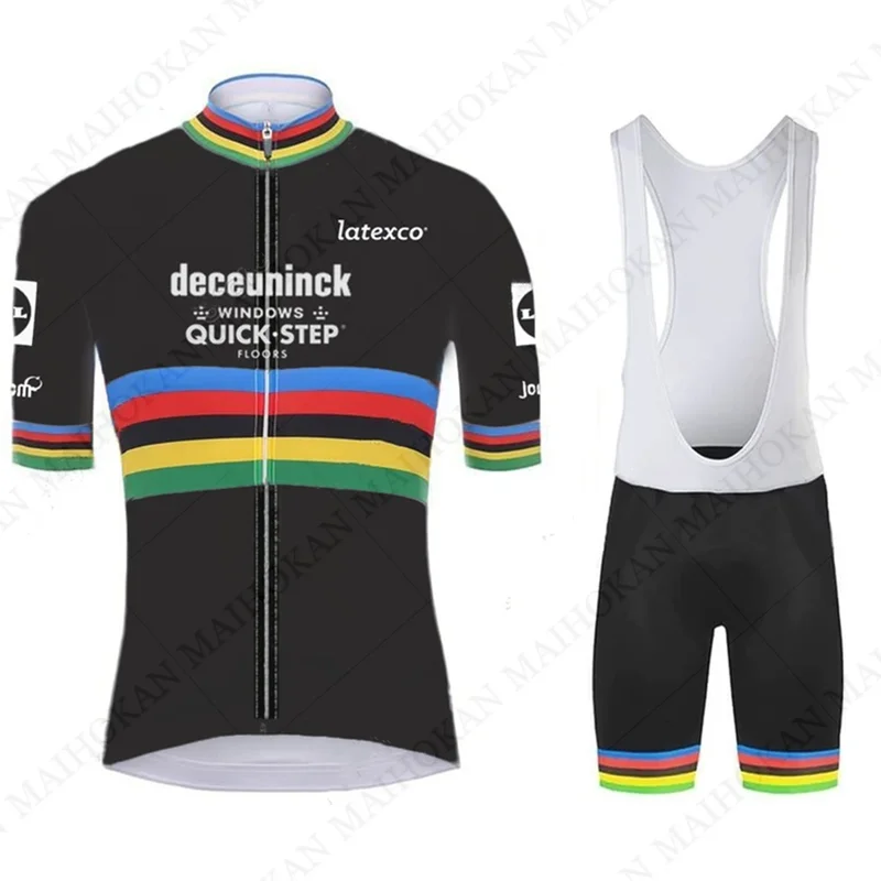 2021 Quick Step Cyklistický Dres Letní Set Pro Tým Cyklistické Oblečení, Silniční Kolo Oblek Cyklistické Bib Šortky MTB Maillot Ropa Ciclismo 5
