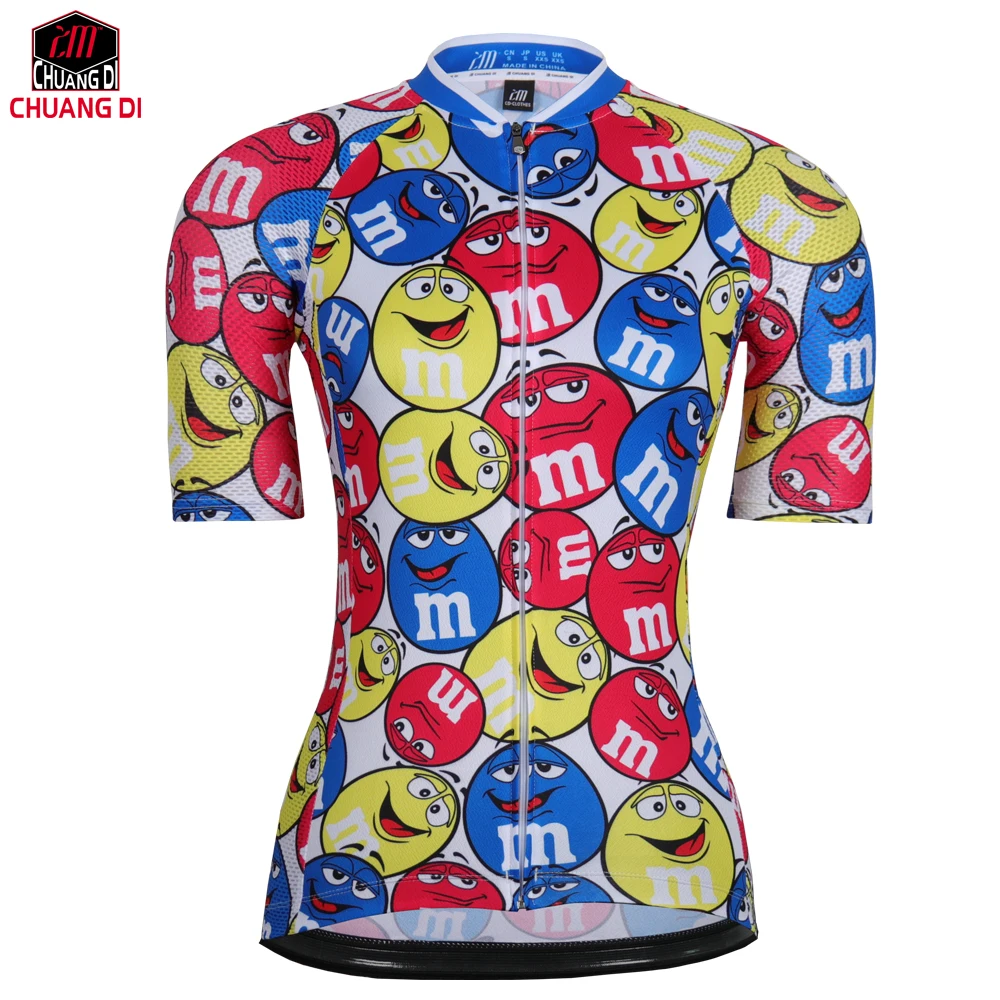 ZM Ženy na Koni Cyklistické Dresy Bike Půjčovna Krátké Rukávy Košile Prodyšná MTB Sportovní oblečení Cyklistické Oblečení Topy 5